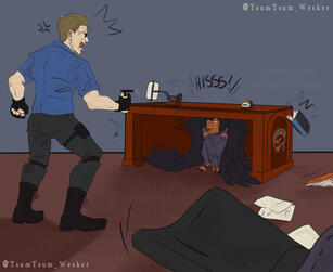 Oc x Wesker